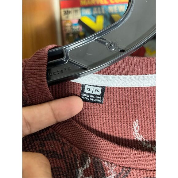 Y2K Jeans By Buffalo David AOP Thermal L/S Shirt - Picture 5 of 6